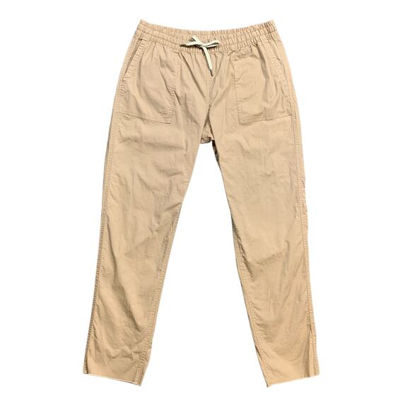 Vuori Pants Womens M Medium Dogwood Vintage Ripstop Drawstring Elastic Waist - Picture 1 of 13